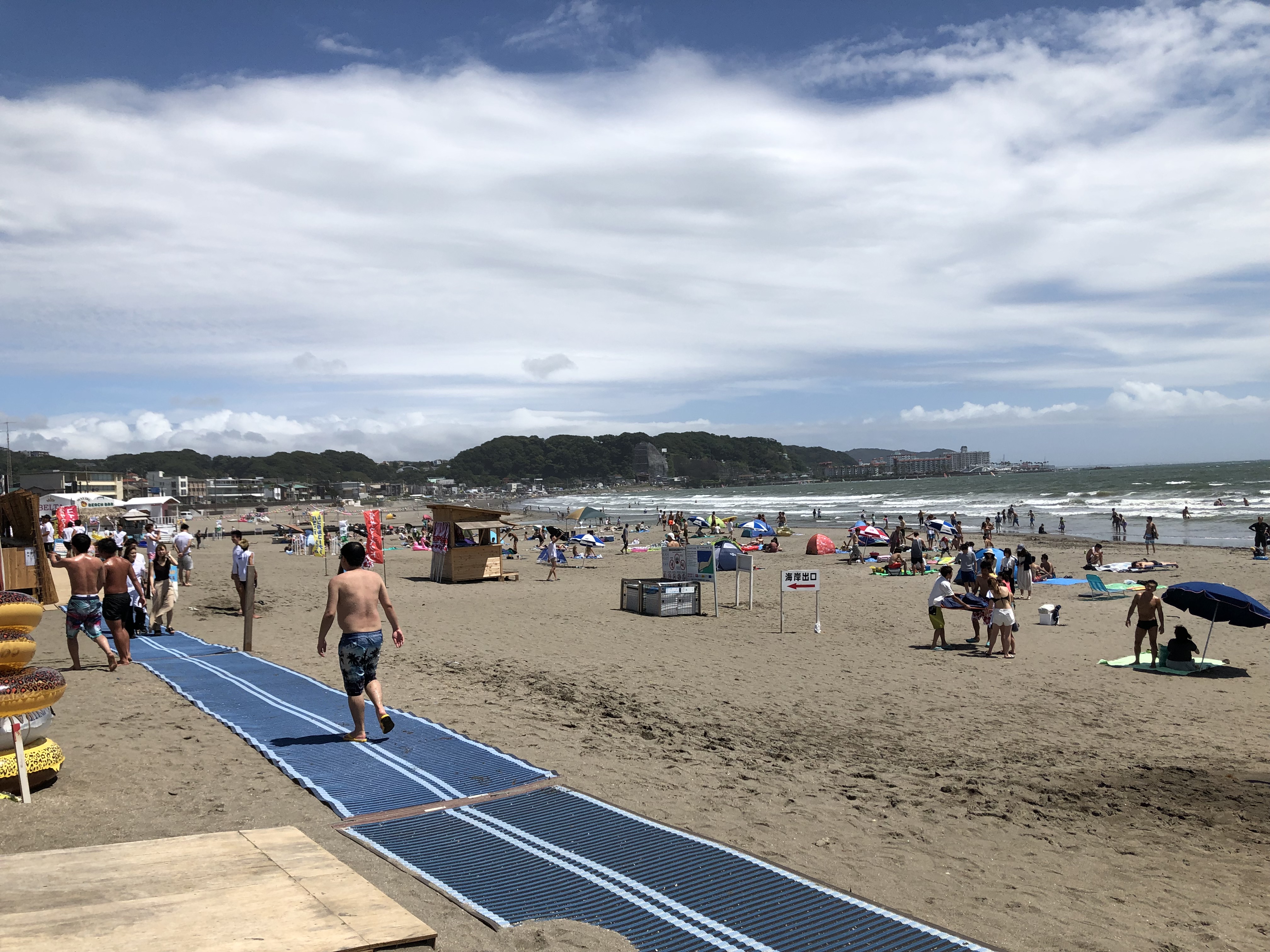 【鎌倉市】由比ガ浜海水浴場